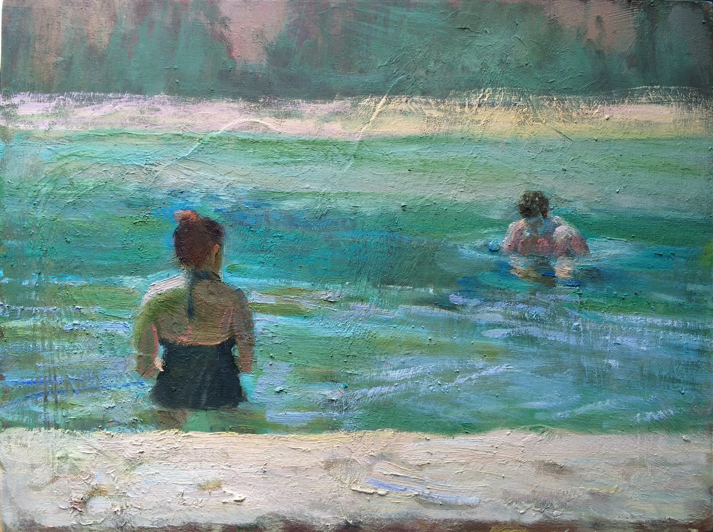 Couple in River
