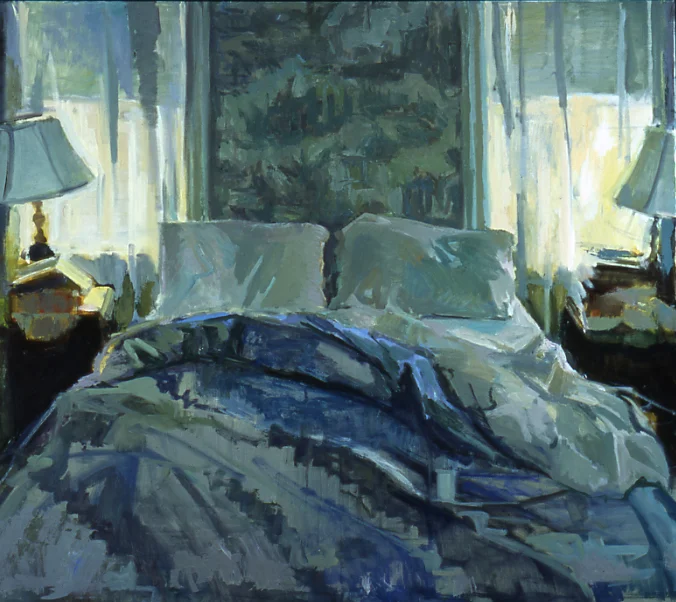 Bed with Turned Down Corner