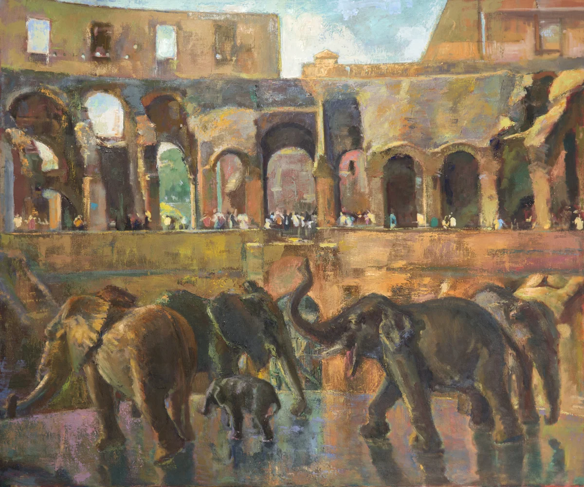 Elephants in the Coliseum