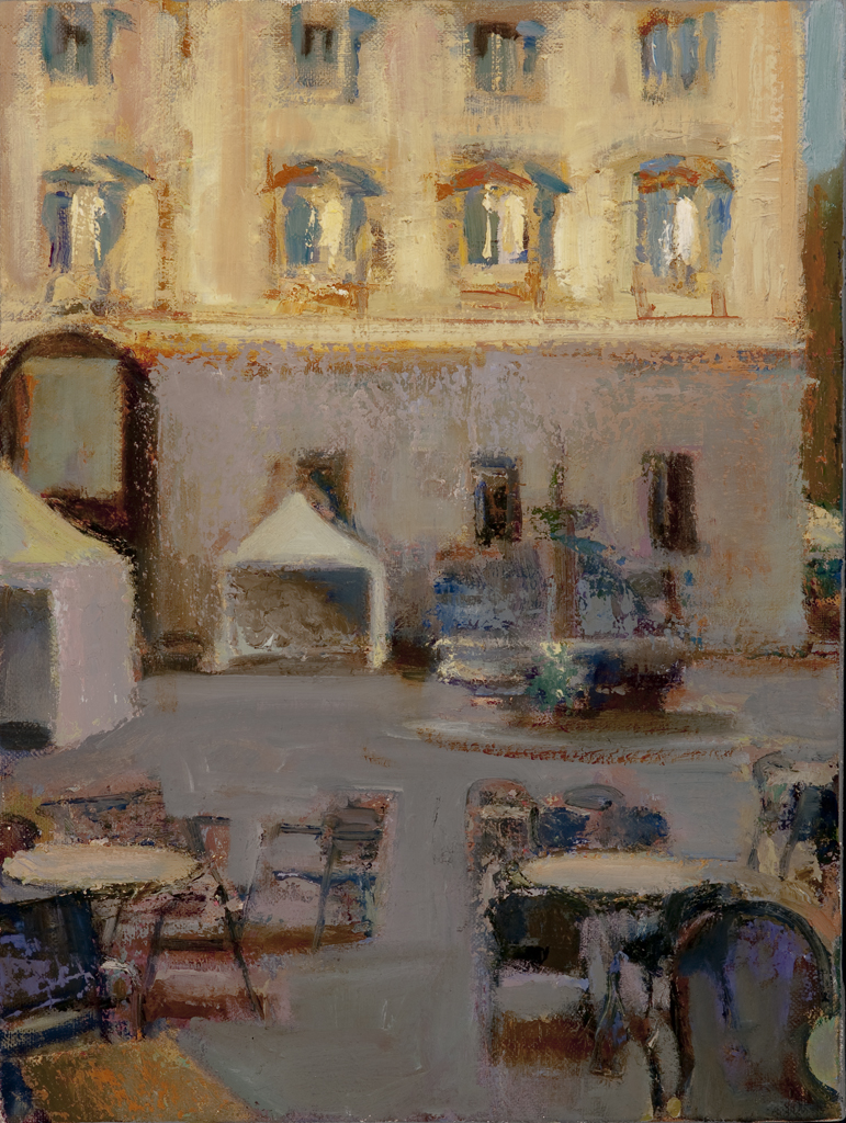 Early Morning in the Piazza