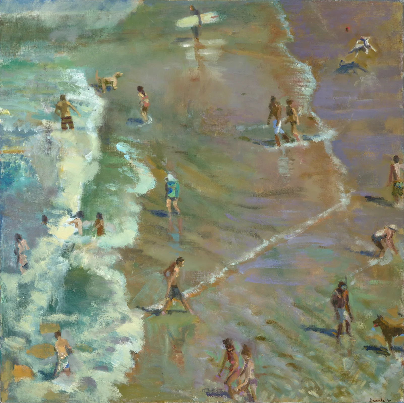 Kicking the Surf