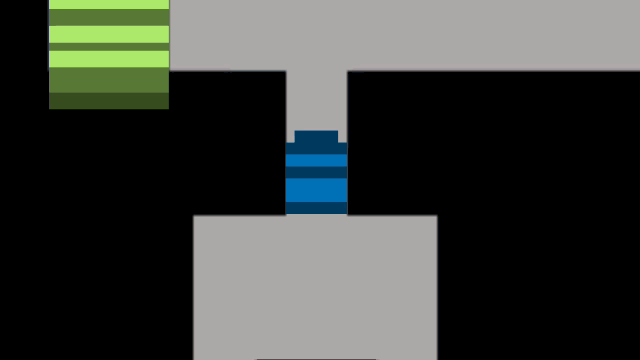 collecting a key from a chest