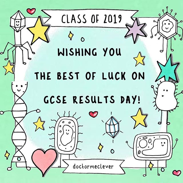 🤩💌Arggghhhh it's here!!! GCSE results day 2019! I wanted to wish you the very best of luck and I will be thinking about you all. I'd love to hear how you got on and I'm not talking about hearing your grades if you would like to keep them private, j