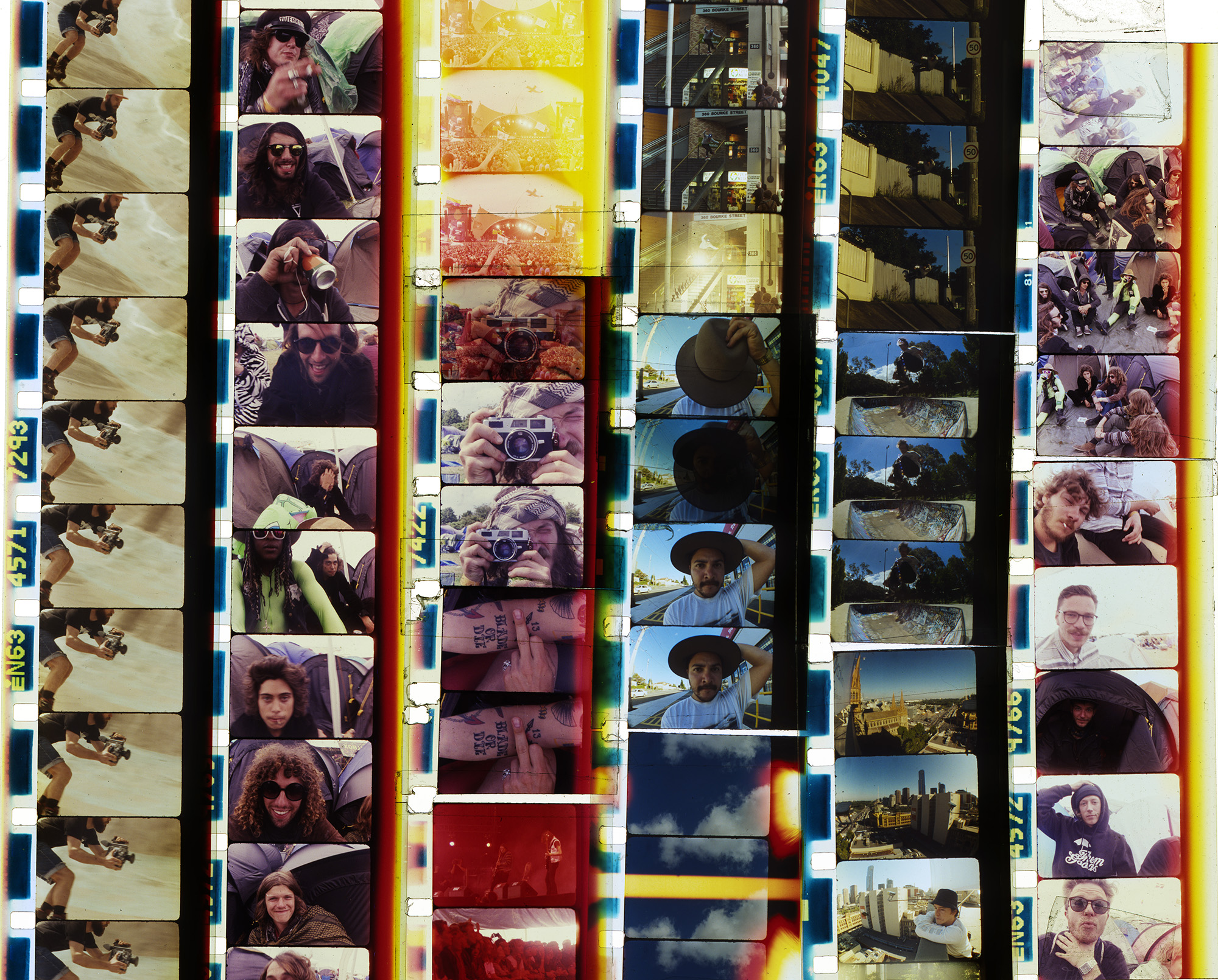 Flatbed positive scans