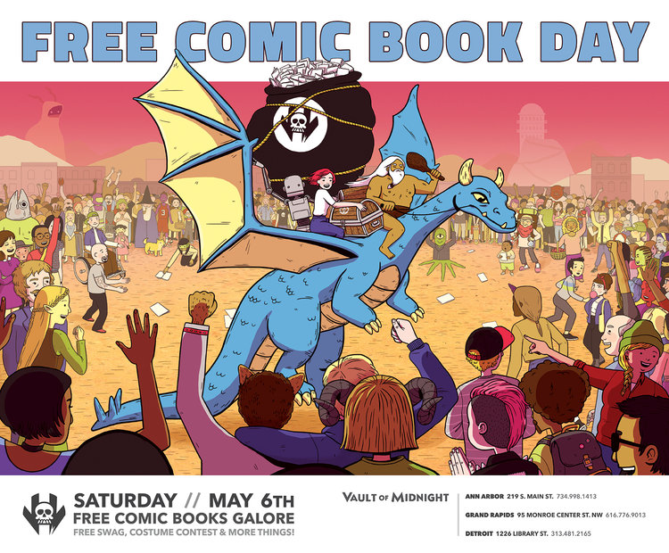 Free Comic Book Day 2017 - Ann Arbor