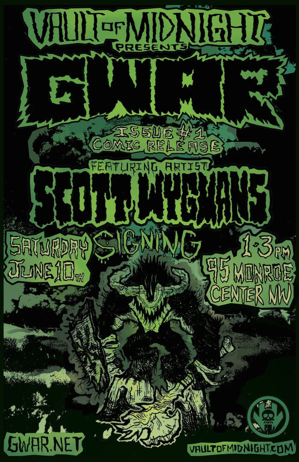 Gwar: Orgasmageddon Signing with Scott Wygmans