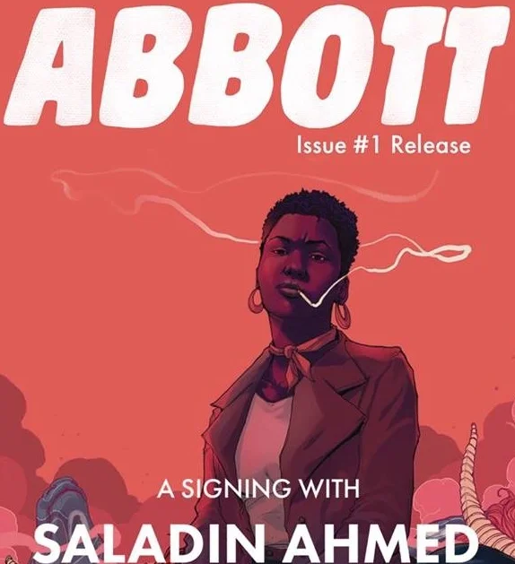 Abbott Debut Issue Signing with Saladin Ahmed