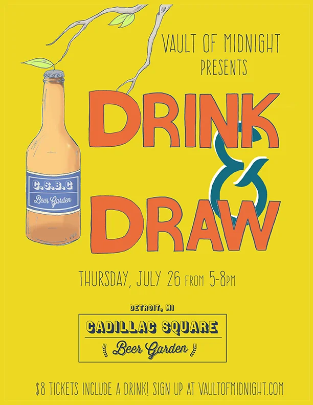 Detroit Drink & Draw
