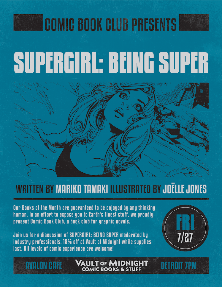 July Comic Book Club - Detroit