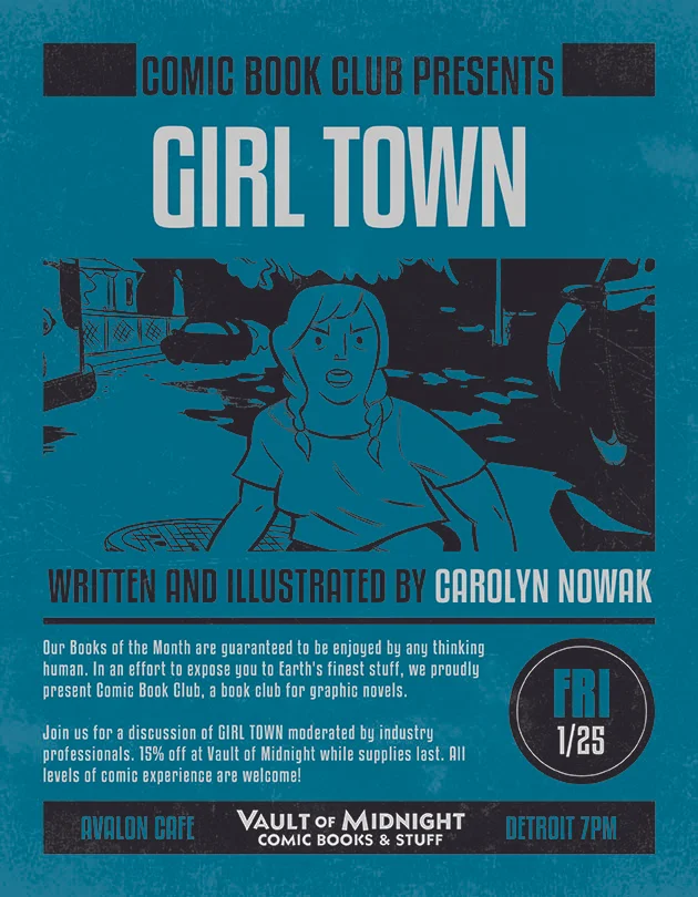 Comic Book Club: Girl Town