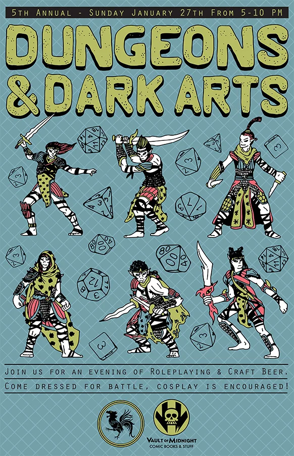 SOLD OUT - Dungeons & Dark Arts 5