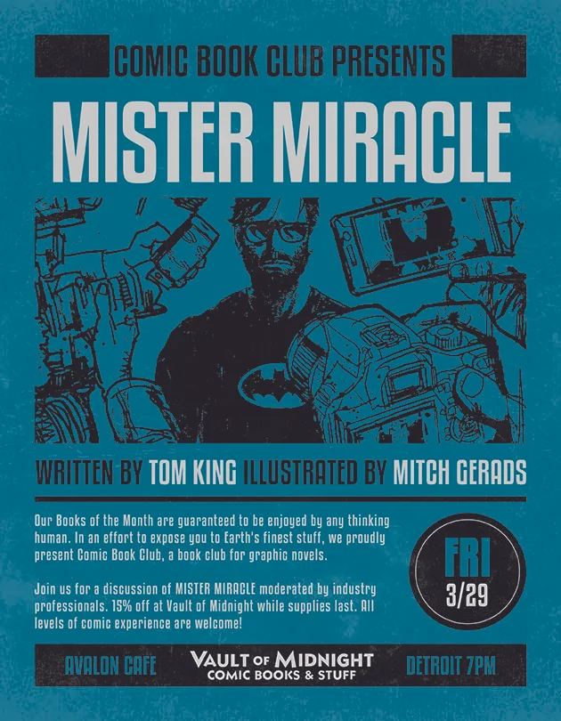 Comic Book Club: Mister Miracle