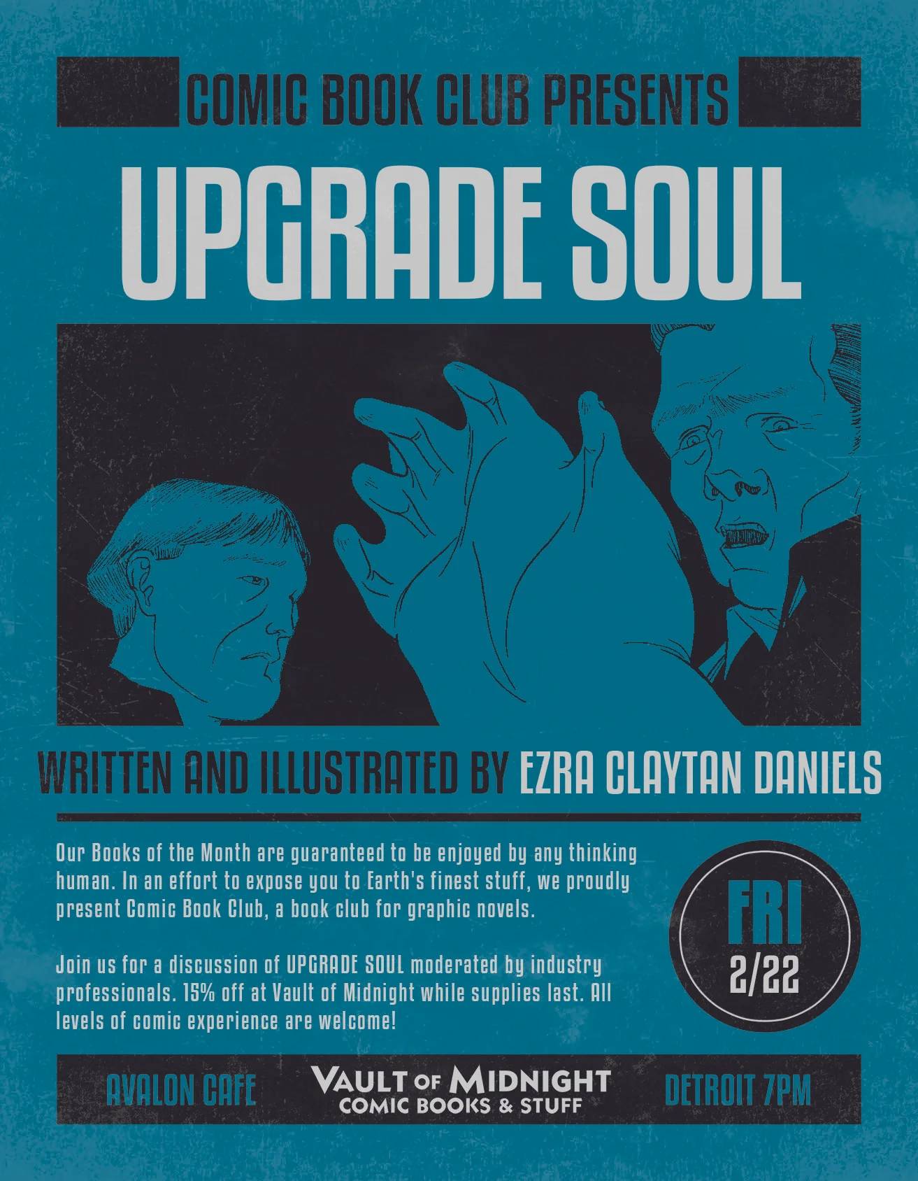 Comic Book Club: Upgrade Soul