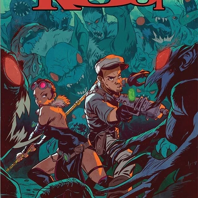 Spotlight on @sanfordgreene 
An industry superstar for over 15 years, Sanford Greene currently provides stunning artwork for the series BITTER ROOT from @imagecomics written by @mofoman68 and Chuck Brown.

Greene previously partnered with David F. Wa