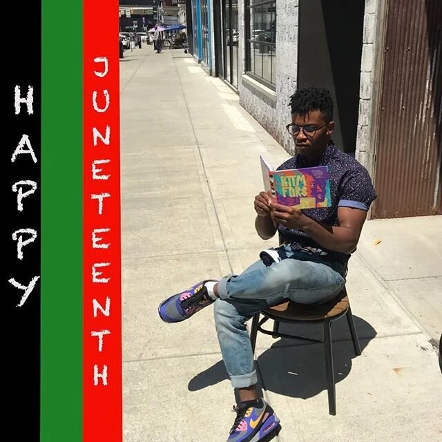 HAPPY JUNETEENTH!! To commemorate the day Kienuwa from our Detroit shop has some words to share on his experience with Juneteenth and what this day means to him. He&rsquo;s also got some hot Juneteenth reads for you! 
FAR SECTOR by NK Jemisin and Jam