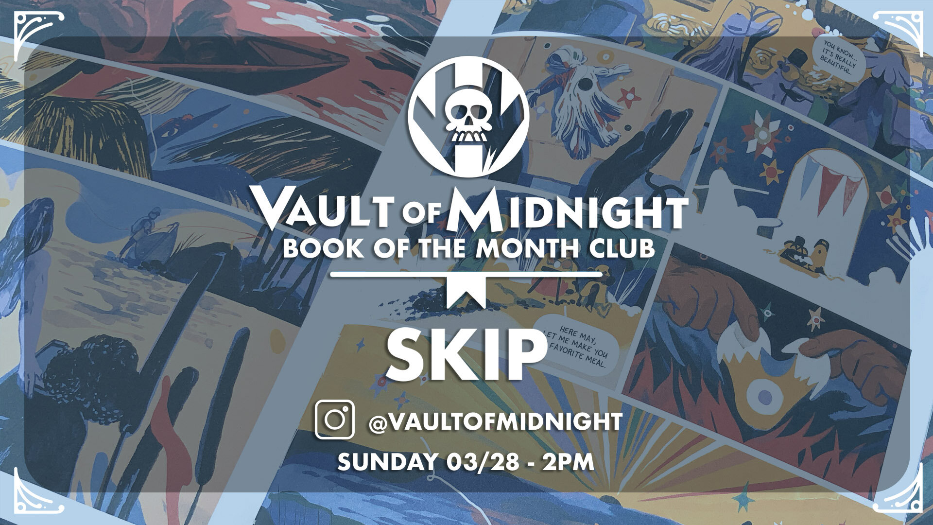 Book of the Month Club March- Skip
