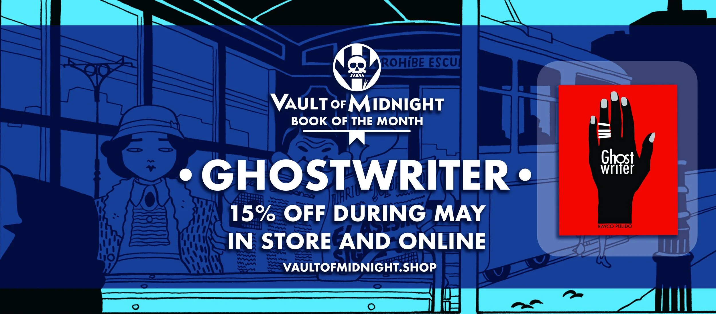 Book of the Month Club May- Ghostwriter