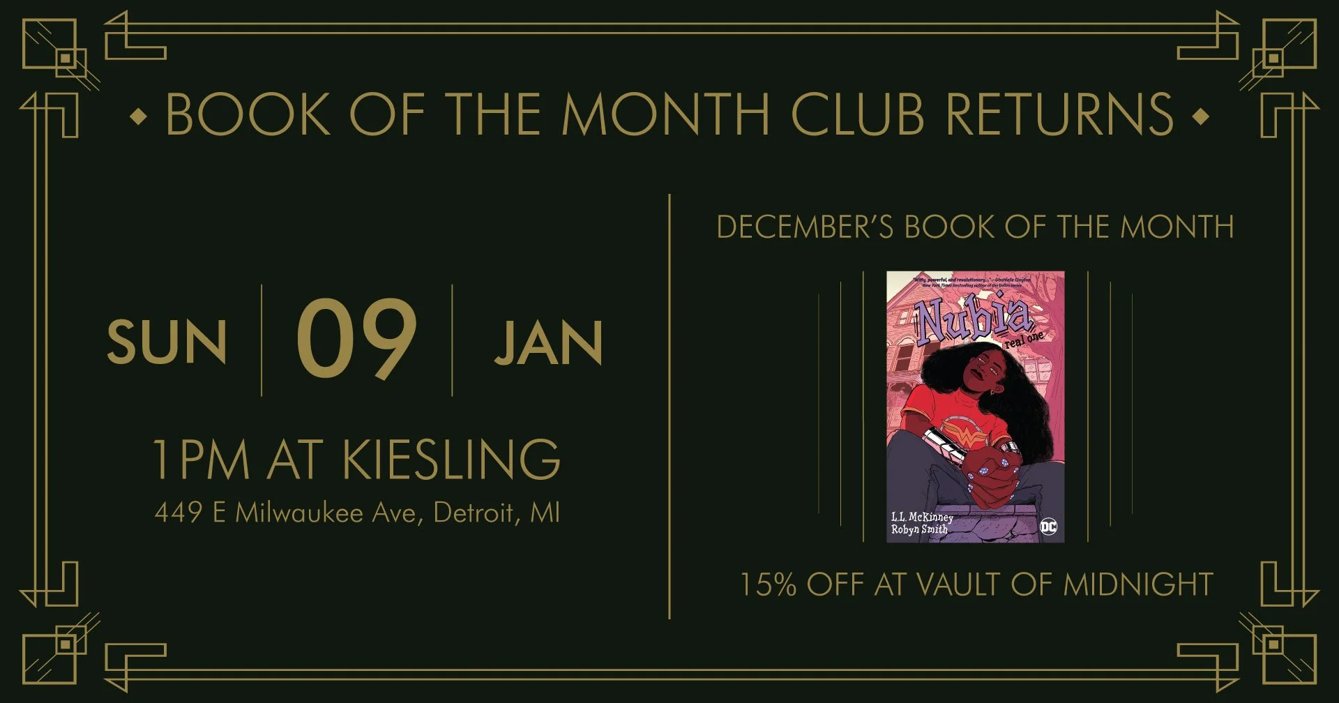Book of the Month Club - Detroit