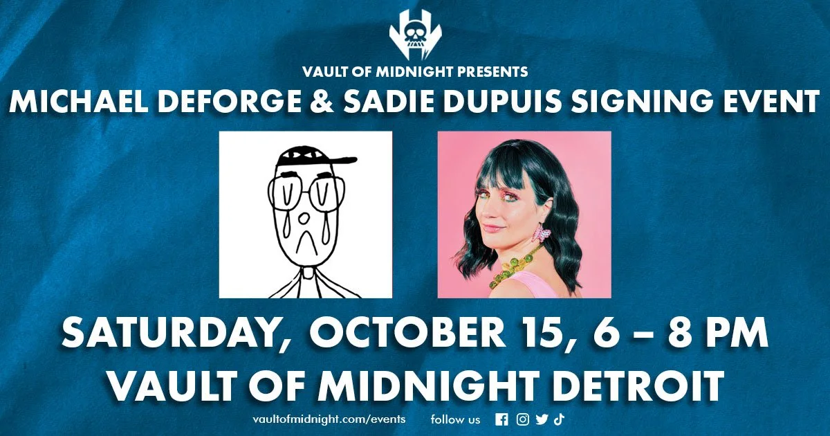 Michael Deforge & Sadie Dupuis Signing