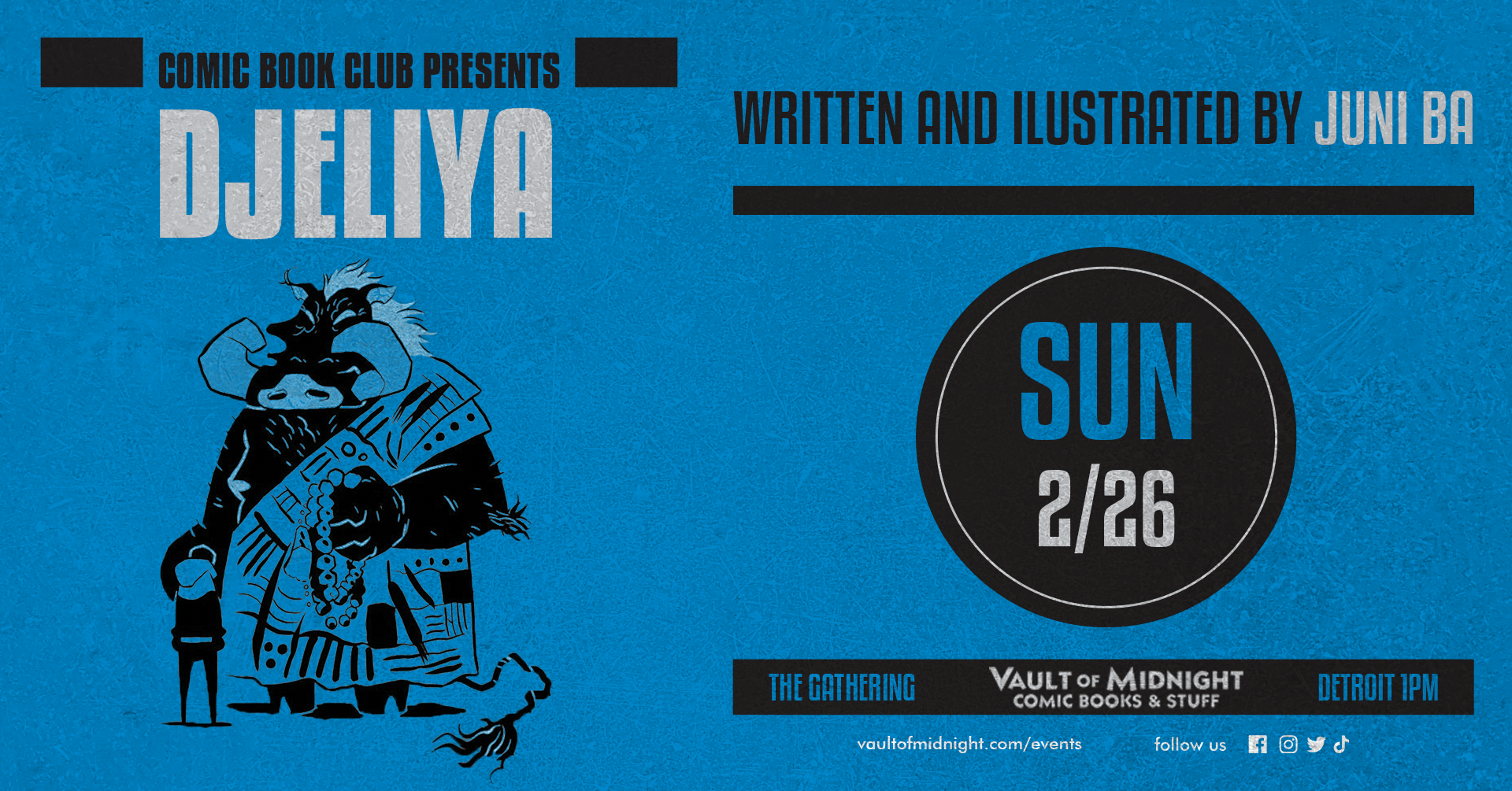 COMIC BOOK CLUB- DJELIYA