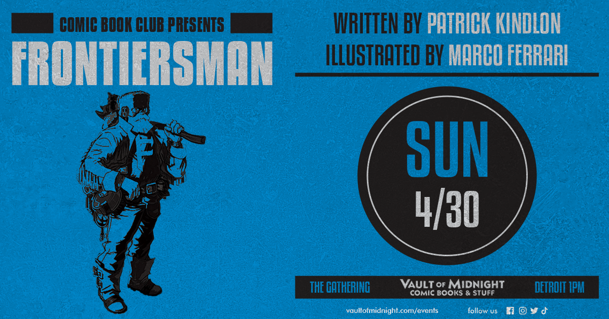 COMIC BOOK CLUB- FRONTIERSMAN