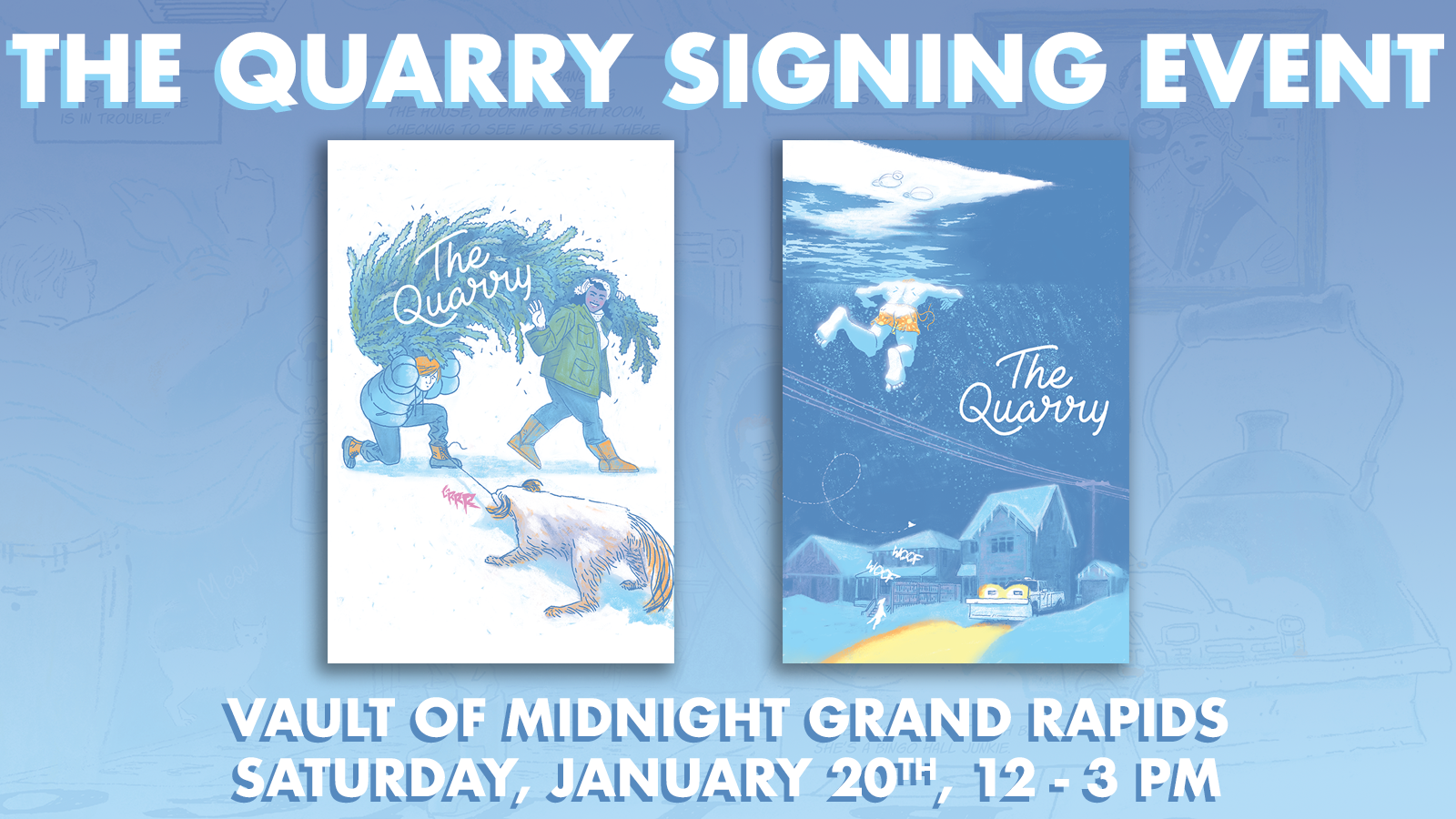 QUARRY SIGNING EVENT  with Mike Salisbury and Marvin Luna