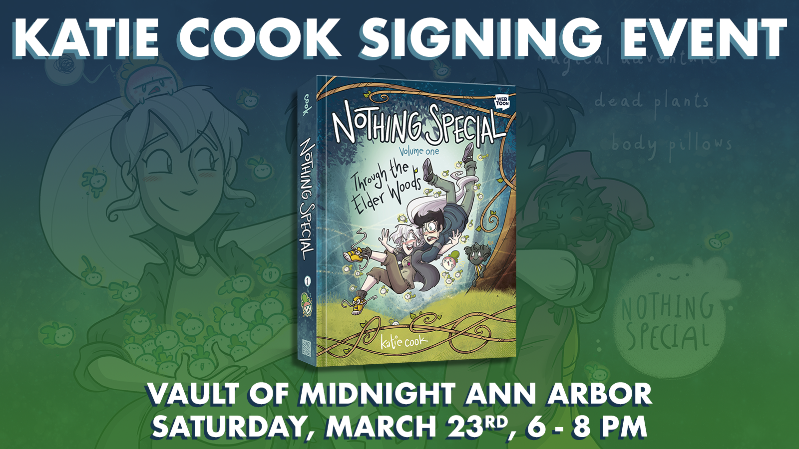NOTHING SPECIAL SIGNING EVENT - Katie Cook with Special Guest David Petersen