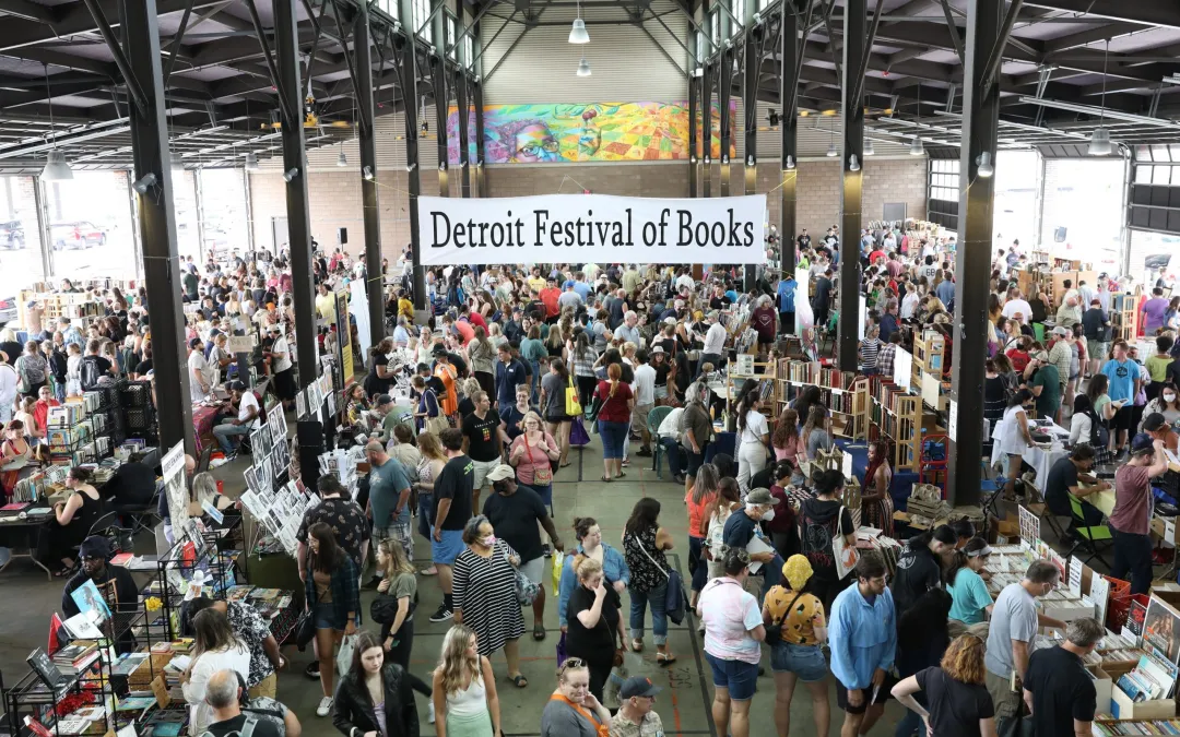 DETROIT FESTIVAL OF BOOKS - VAULT BOOTH