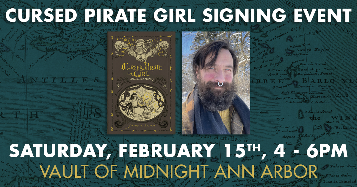 CURSED PIRATE GIRL SIGNING WITH JEREMY BASTIAN