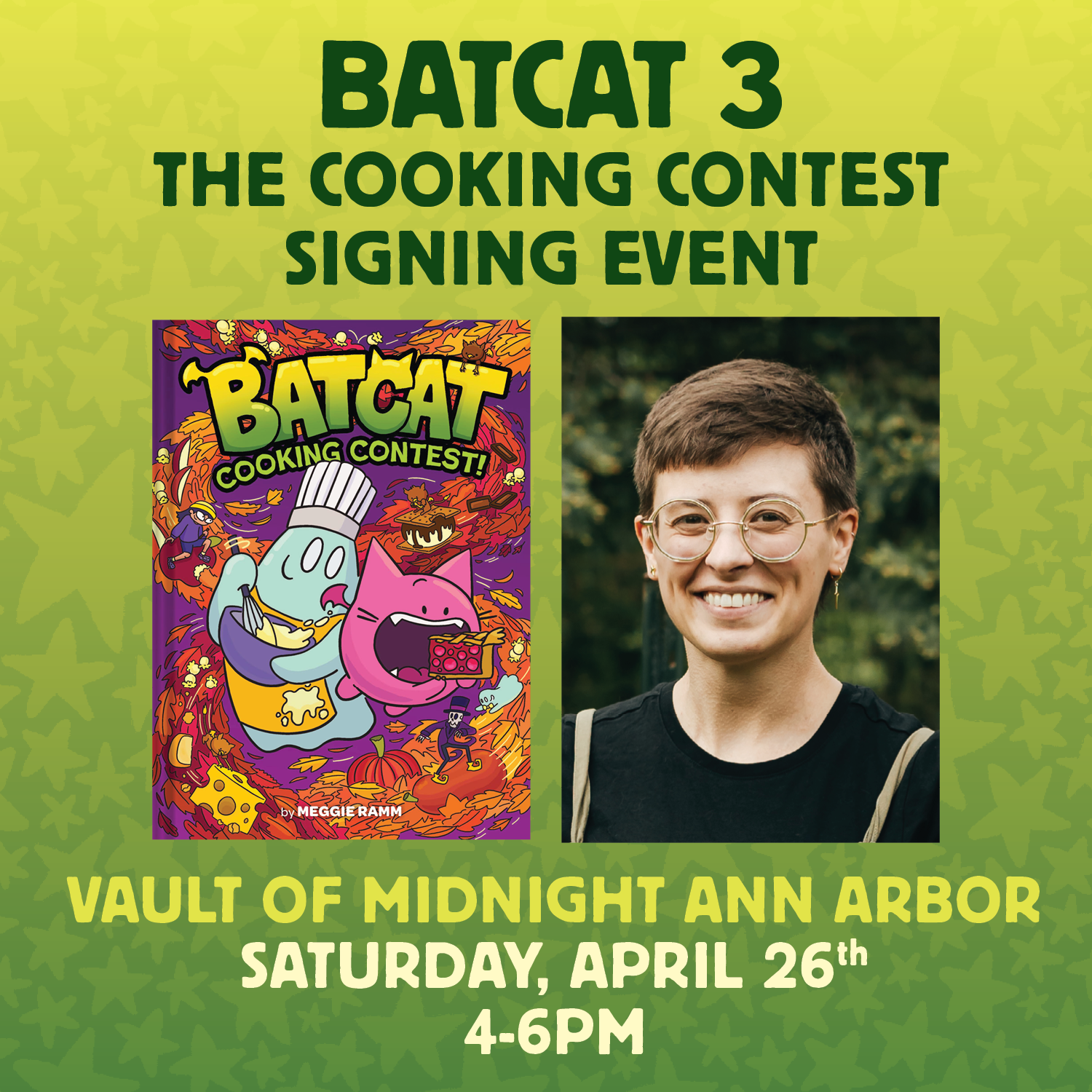 BATCAT VOLUME 3 SIGNING EVENT WITH MAGGIE RAMM