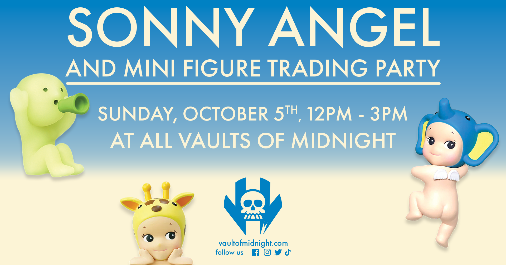 SONNY ANGEL AND MINI FIGURE TRADING PARTY - DETROIT
