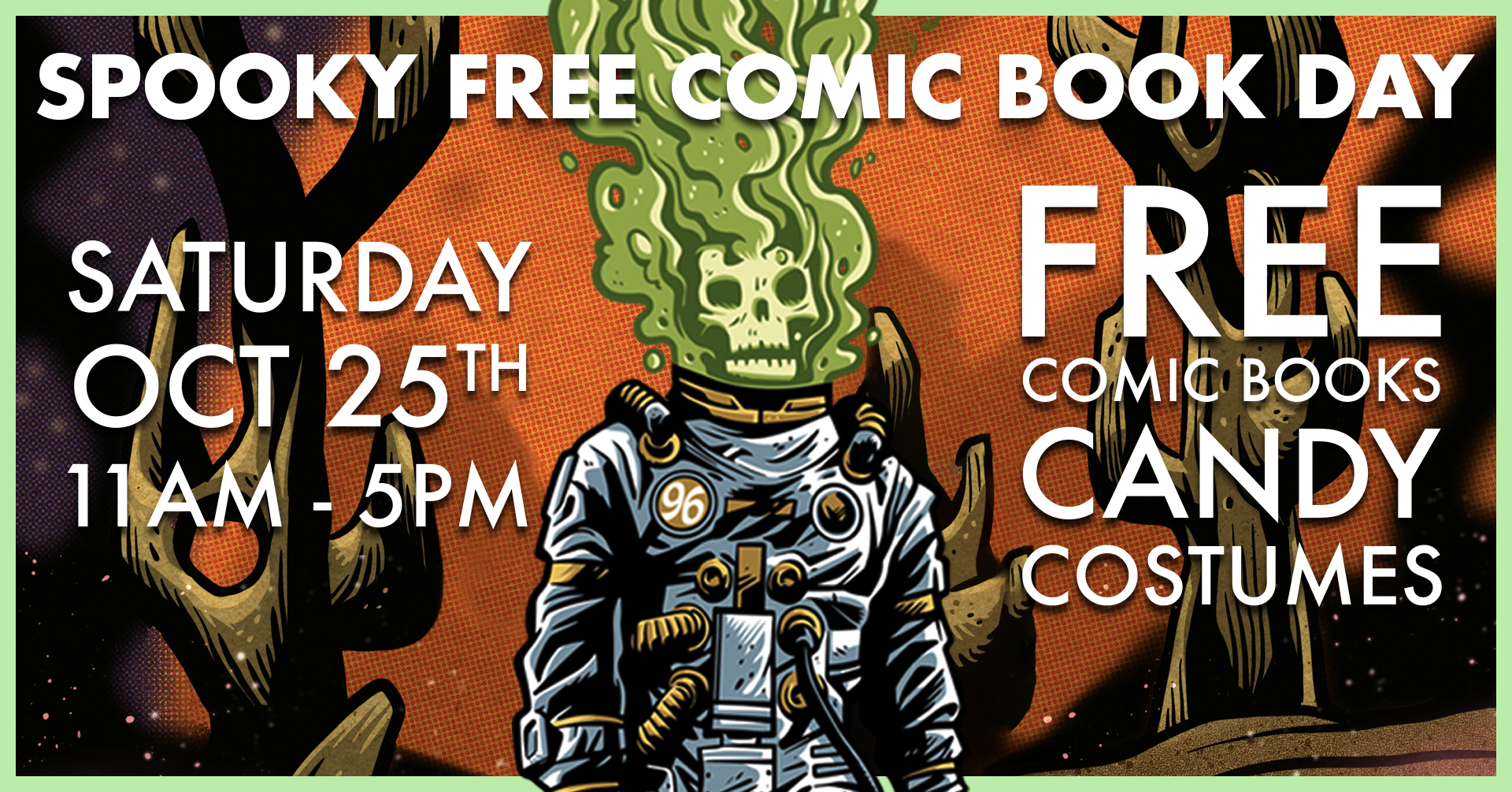 SPOOKY FREE COMIC BOOK DAY 2025 - DETROIT