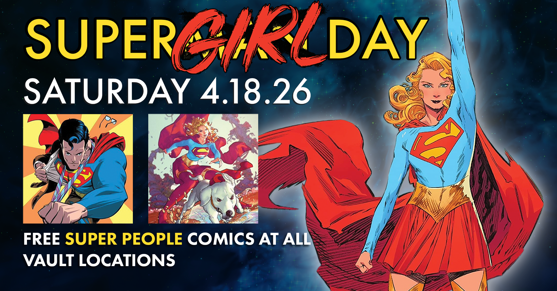 SUPERMAN / SUPERGIRL DAY 2026 - GRAND RAPIDS