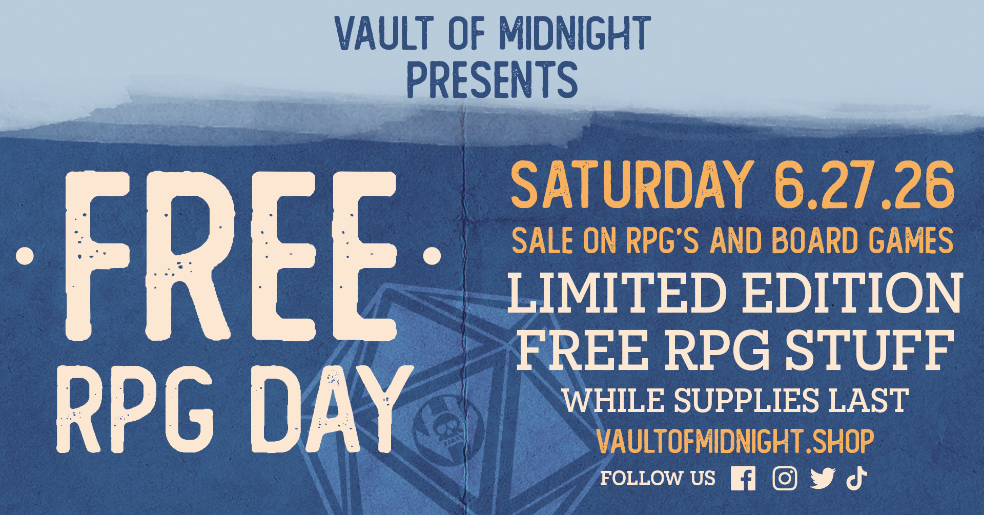 FREE RPG DAY 2026 - ANN ARBOR