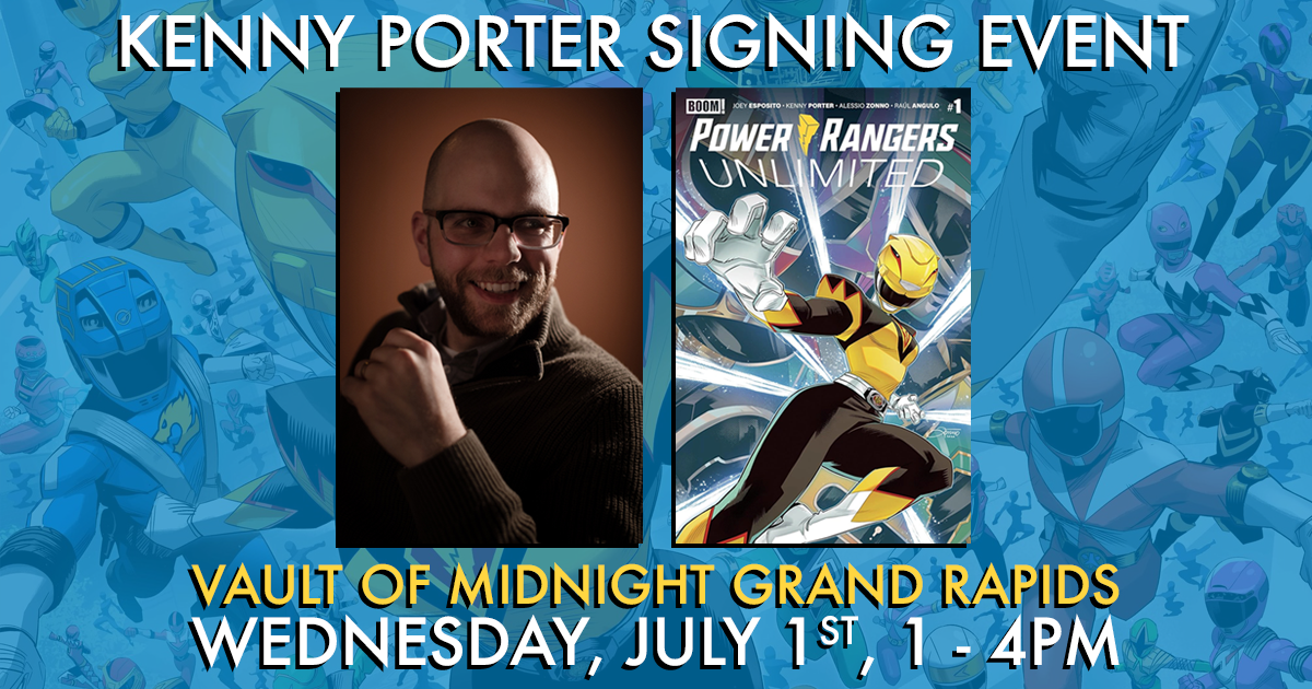 KENNY PORTER SIGNING EVENT - POWER RANGERS UNLIMITED #1