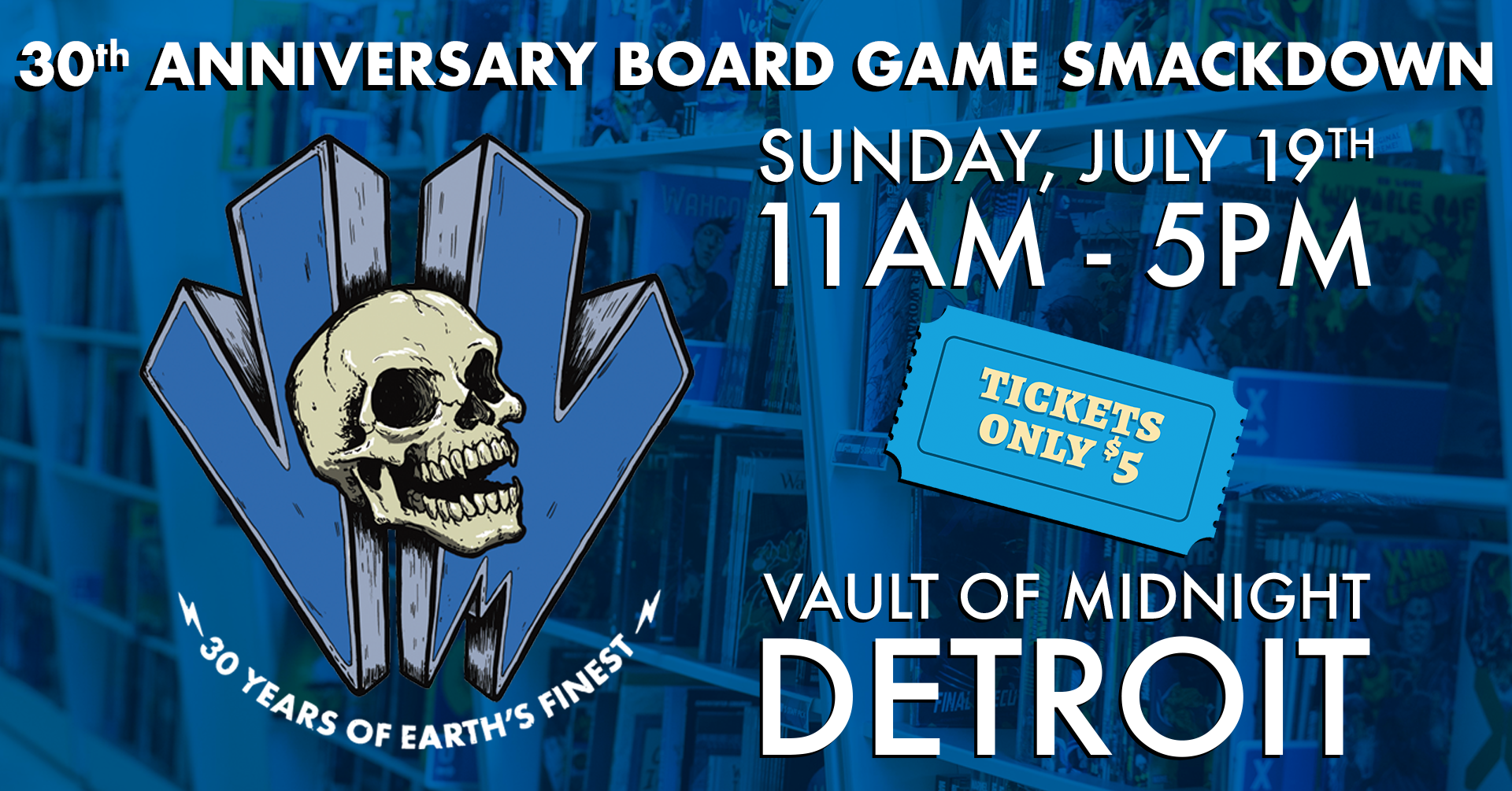 30TH ANNIVERSARY BOARD GAME SMACKDOWN