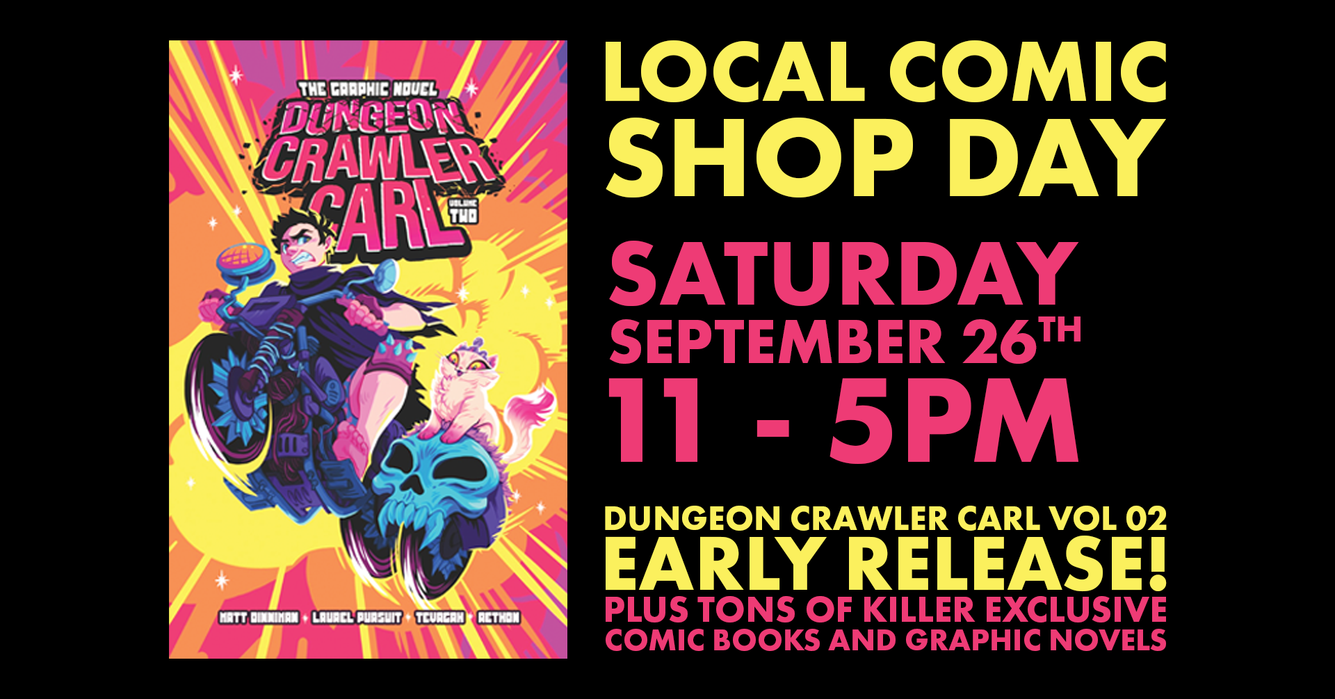 LOCAL COMIC SHOP DAY 2026 - DETROIT
