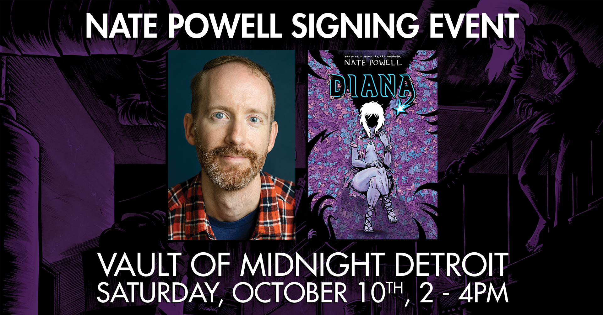 NATE POWELL SIGNING EVENT