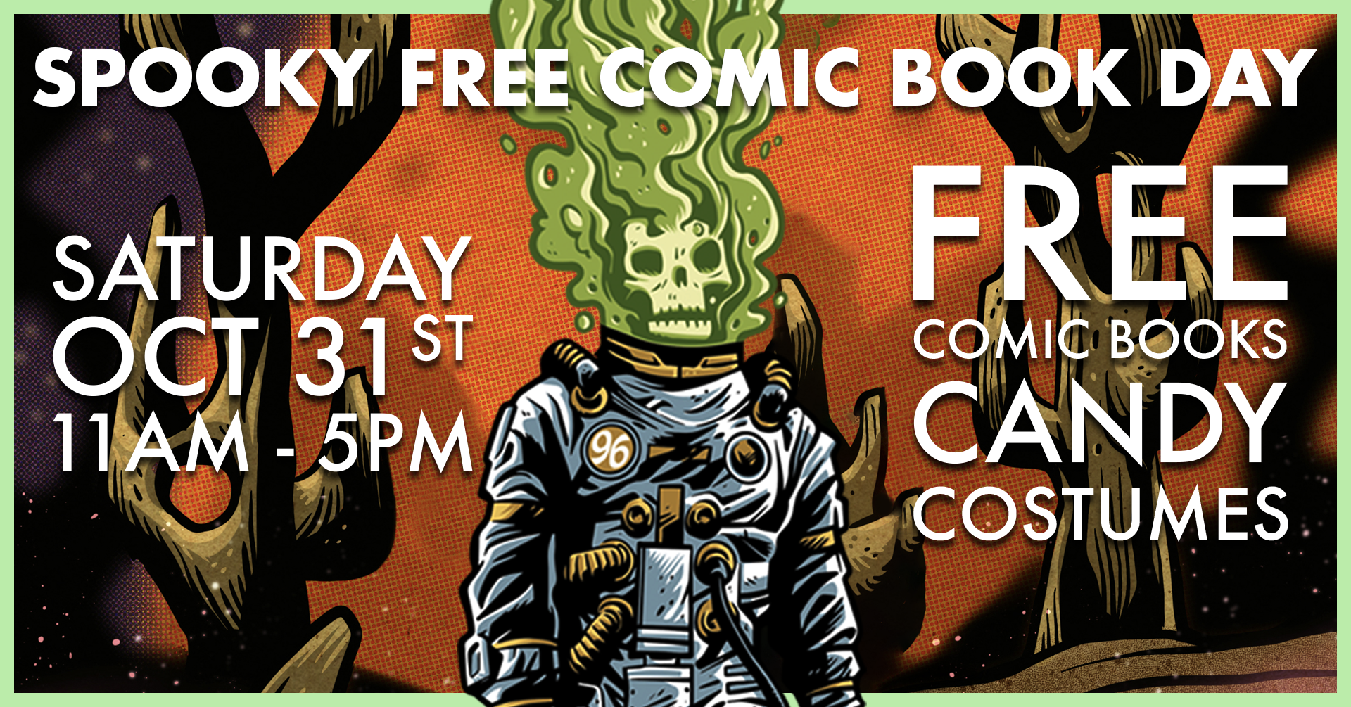 SPOOKY FREE COMIC BOOK DAY 2026 - ANN ARBOR