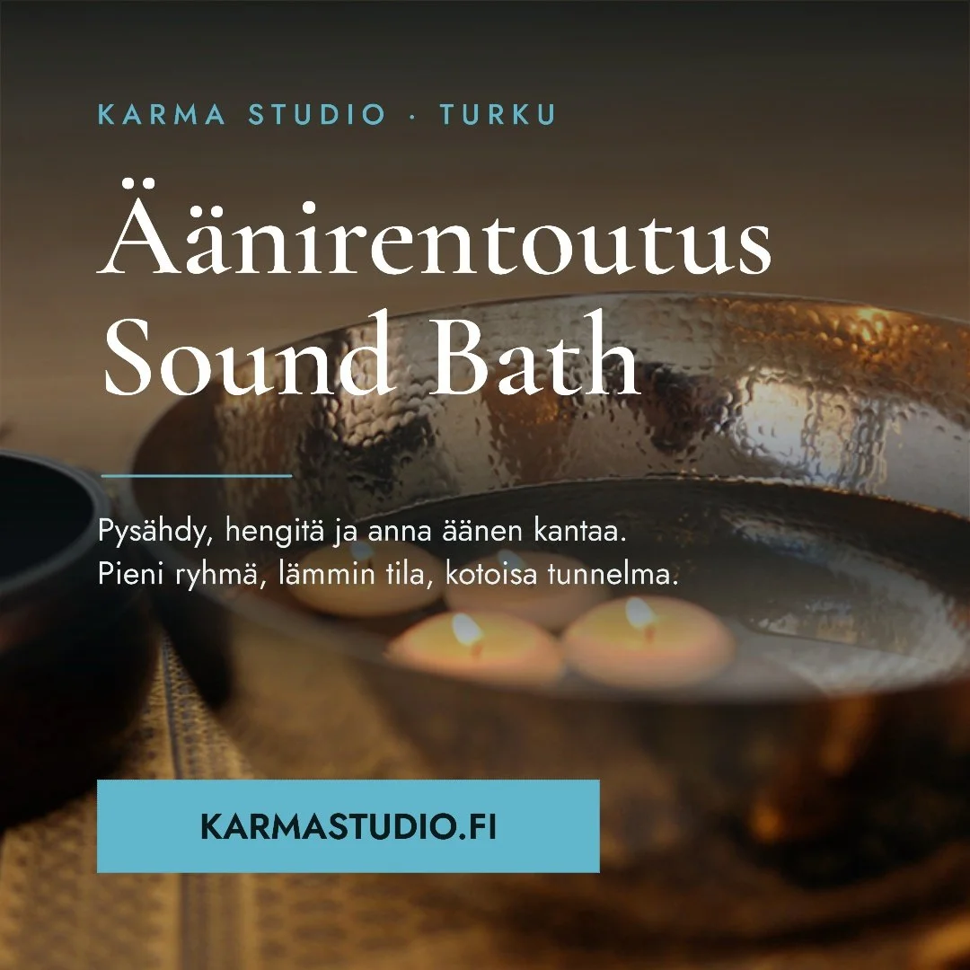 Karma Sound Bath – äänirentoutus