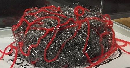 Steel wool brain