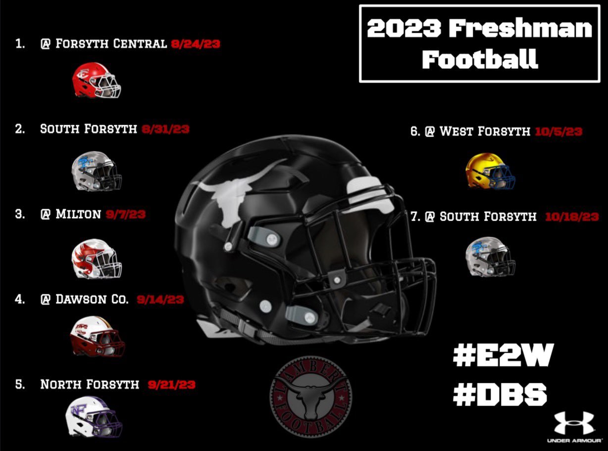 2023-2024 Schedule — Lambert Football