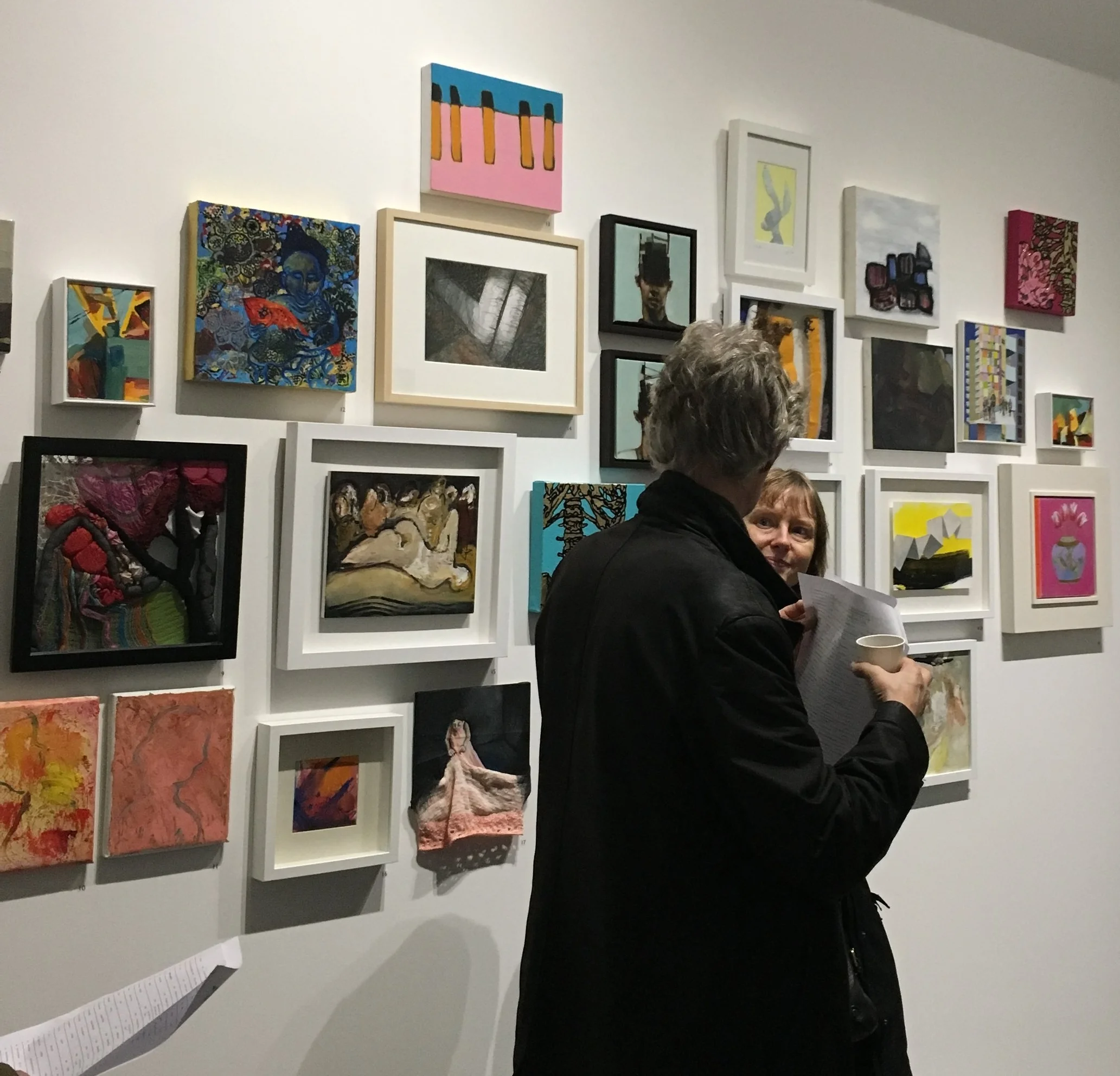 Dec 2016, Painting Open (all inclusive not curated), no format Gallery, over 45 participating artists.