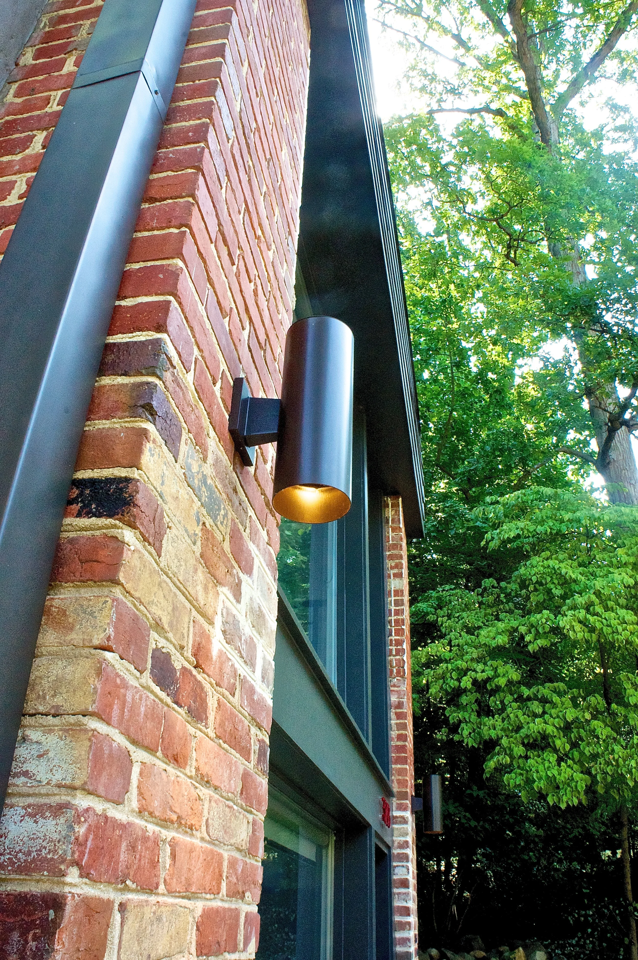 DEATIL EXISTING BRICK WALL AND NEW LARGE OPENINGS