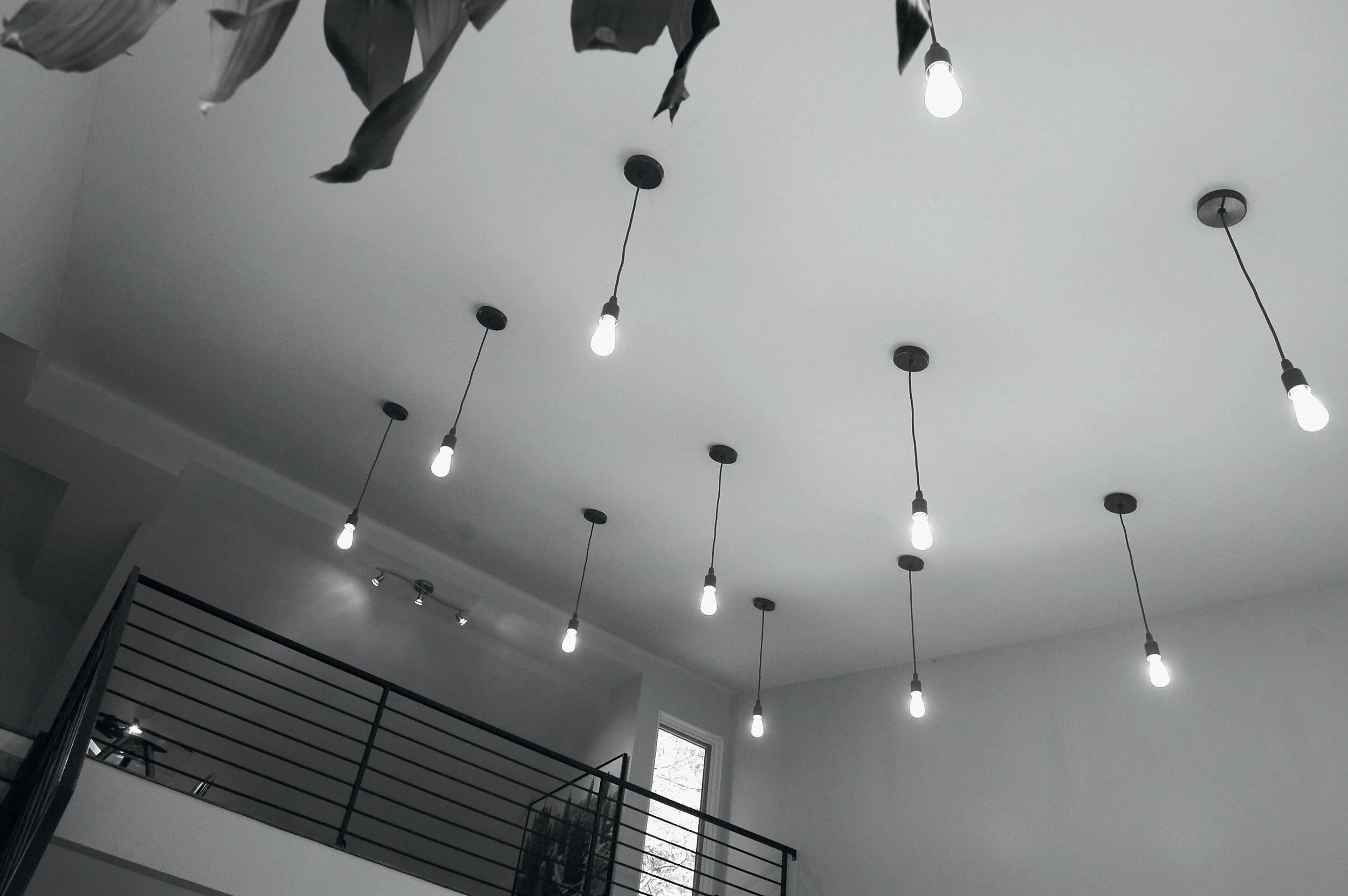 VUE OF THE CEILING LIGHTS