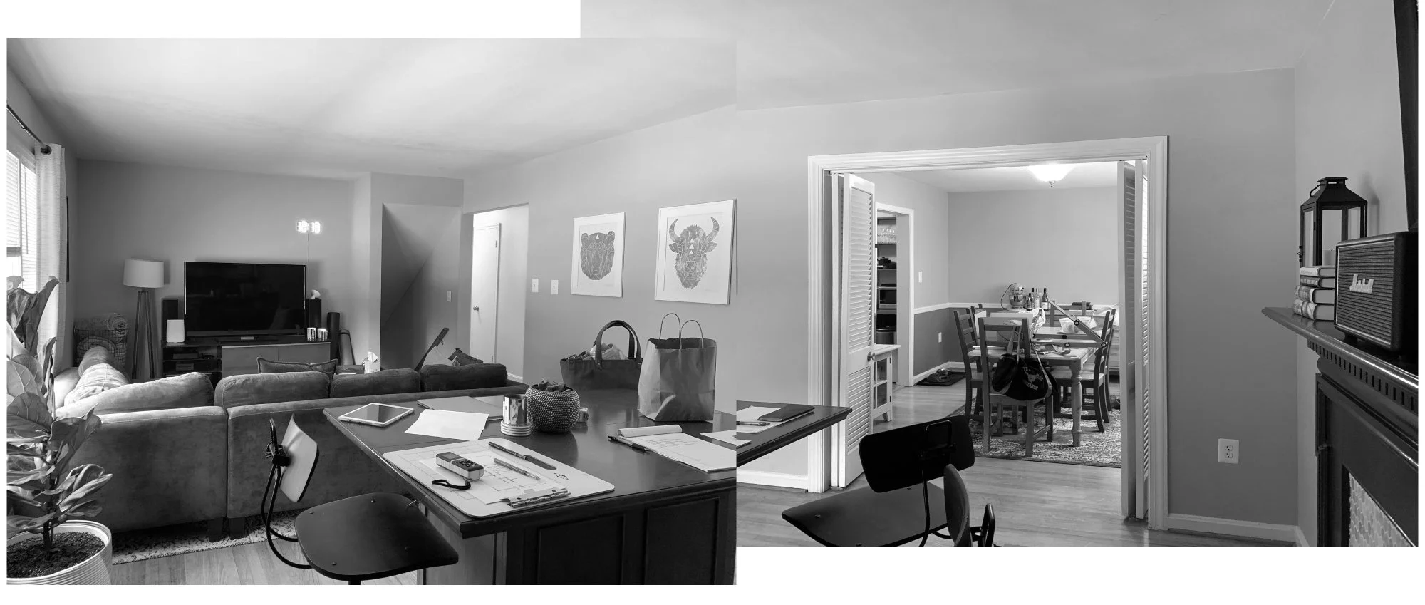 EXISTING LIVING ROOM  