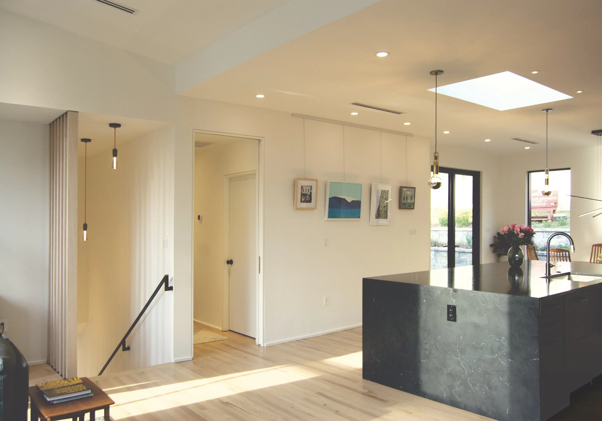 STAIRCASE AND CORRIDOR VIEW 