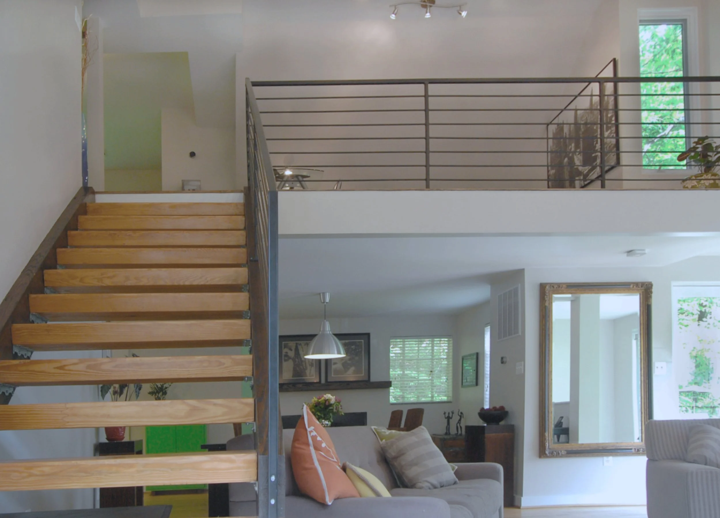 VUE OPEN RAISERS STAIRCASE TO MEZZANINE 