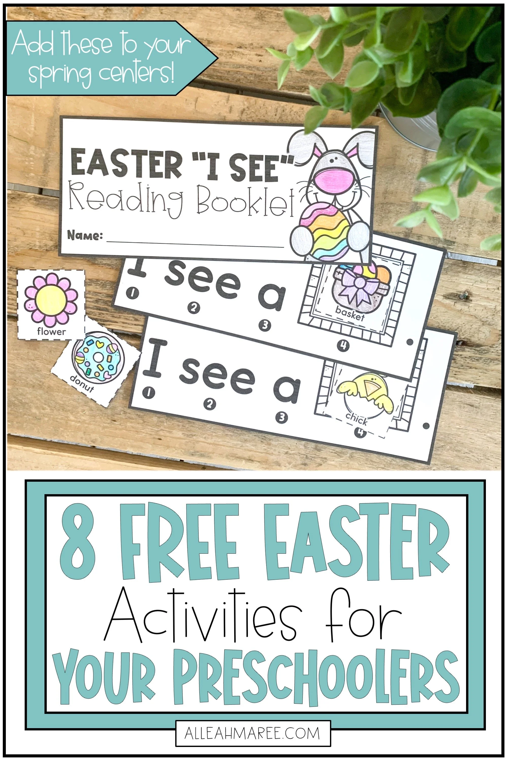 Free Easter activities for preschoolers!