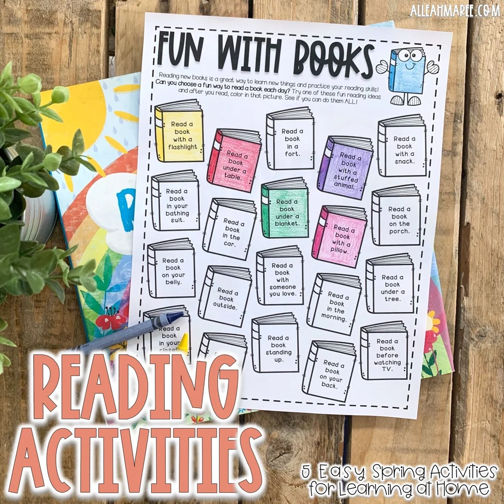 5 Easy Spring Activities for Learning at Home — Alleah Maree